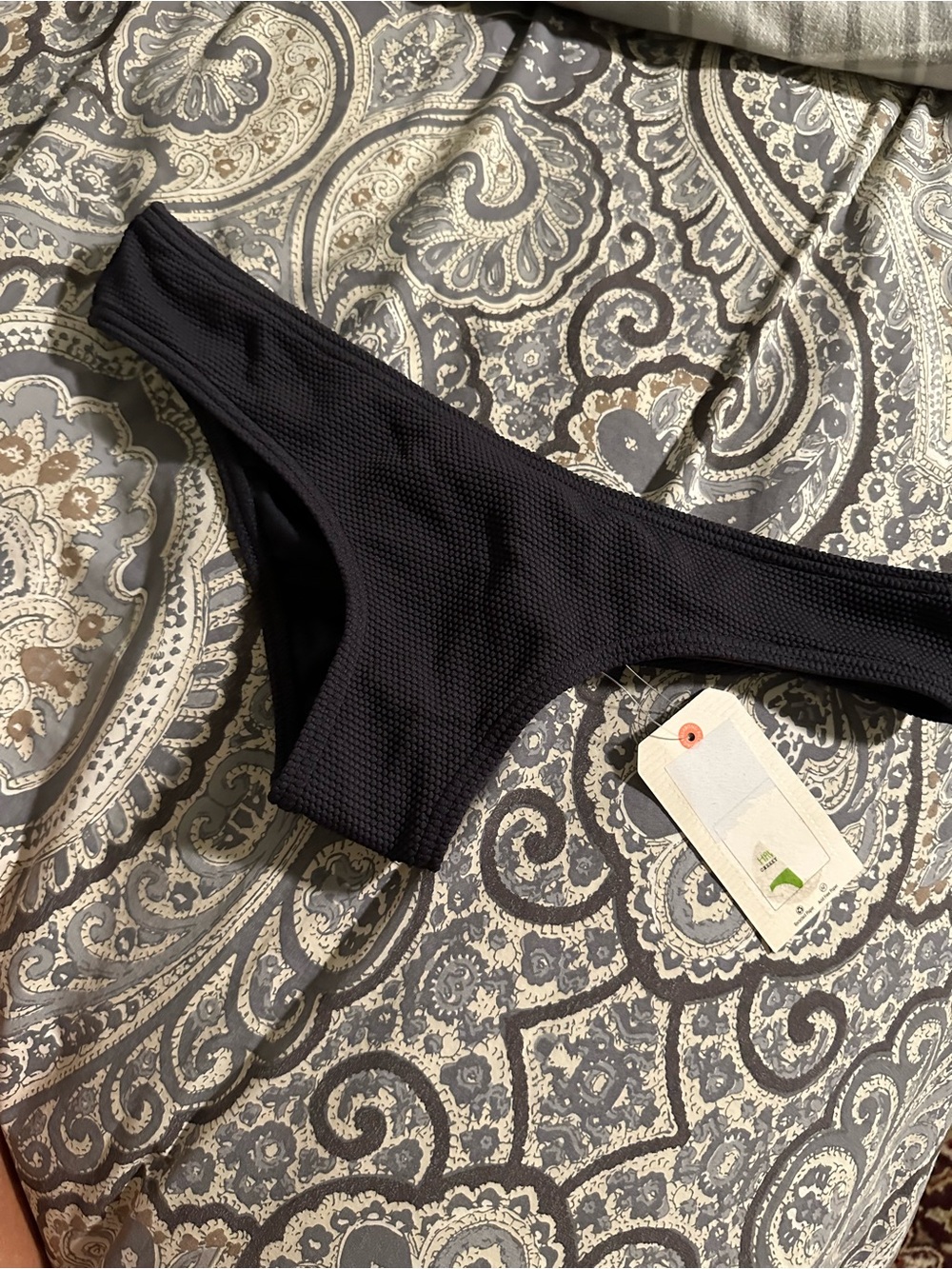 Low Rise Ruched Back Bikini Bottoms